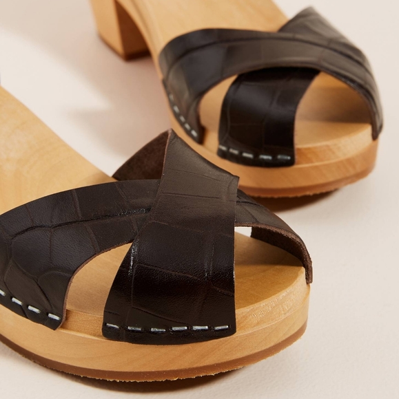 Swedish Hasbeens Mirja Clog Sandals - Picture 8 of 12